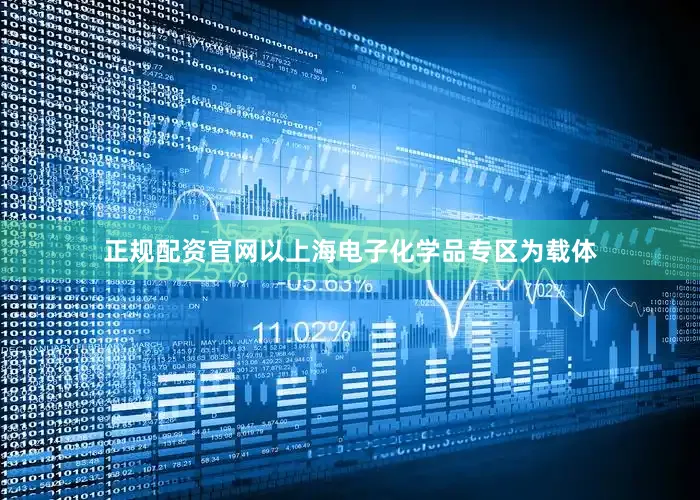 正规配资官网以上海电子化学品专区为载体